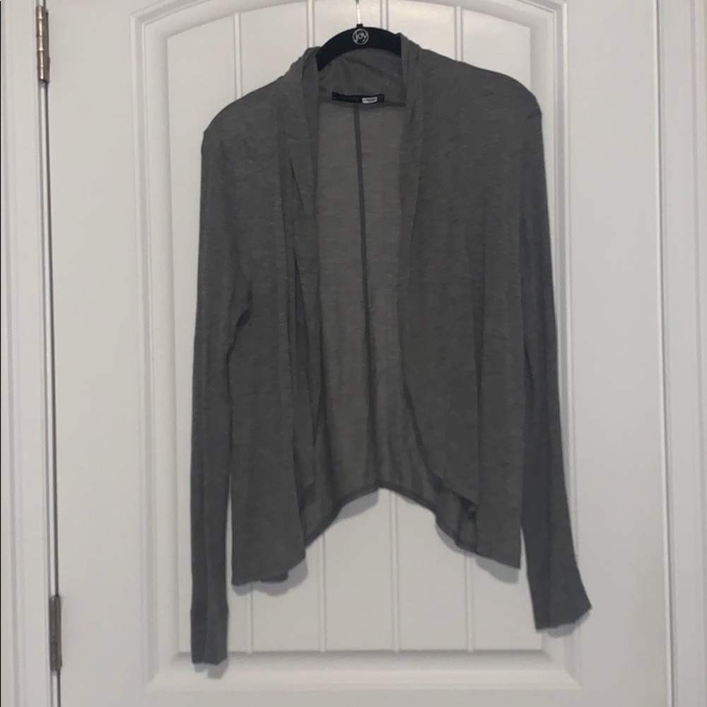 Soft Grey Coverup Shawl